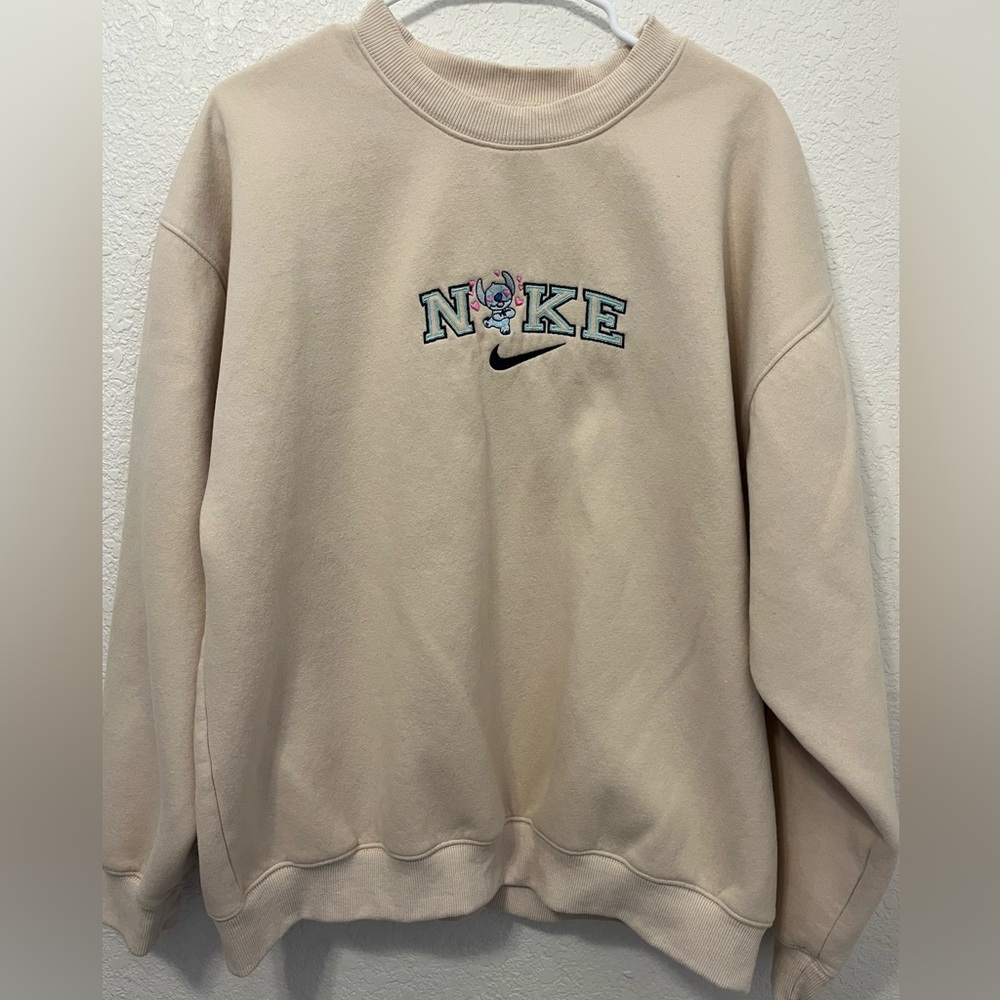 Disney Lilo and Stitch x NIKE custom embroidered sweater UNISEX